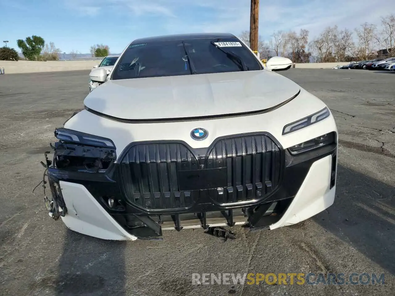 5 fotografías del automóvil dañado WBY53EJ08RCP58753 BMW I7 XDRIVE6 2024