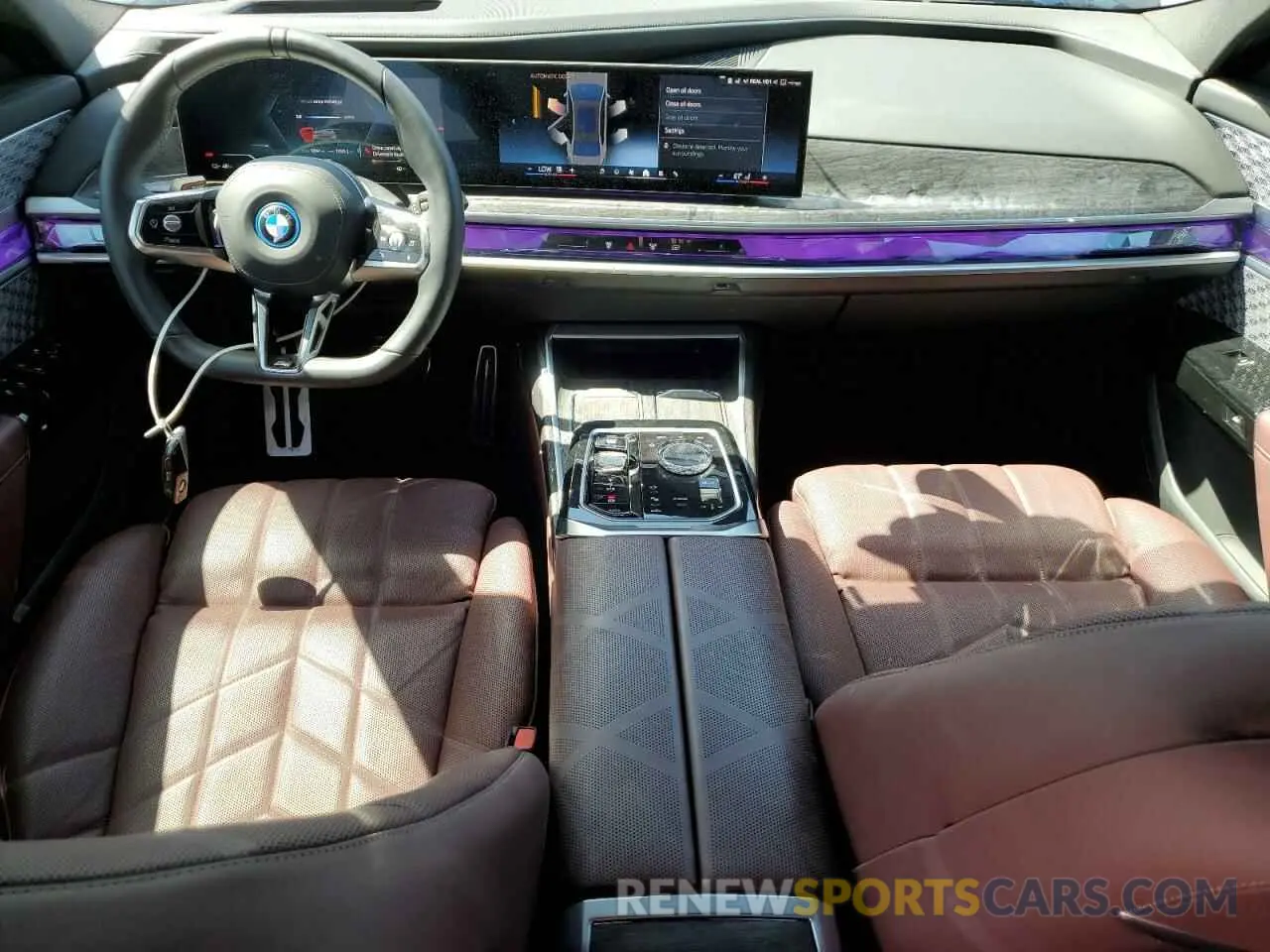 8 fotografías del automóvil dañado WBY53EJ09RCP16432 BMW I7 XDRIVE6 2024