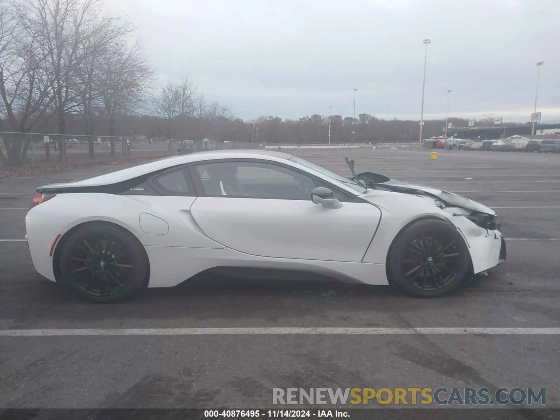 13 fotografías del automóvil dañado WBY2Z4C57KVB81876 BMW I8 2019