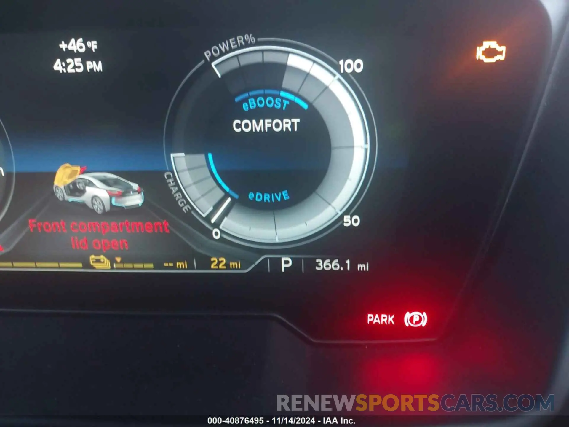 15 fotografías del automóvil dañado WBY2Z4C57KVB81876 BMW I8 2019