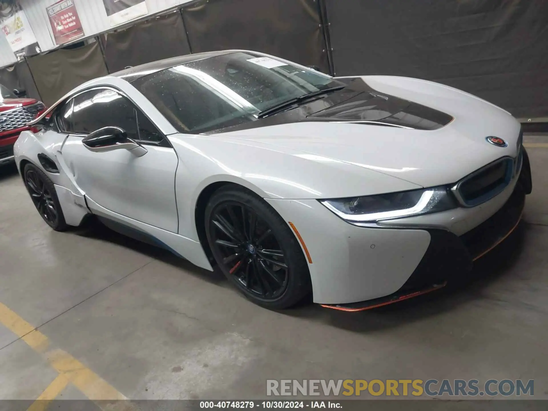 1 fotografías del automóvil dañado WBY2Z4C58K7D65728 BMW I8 2019
