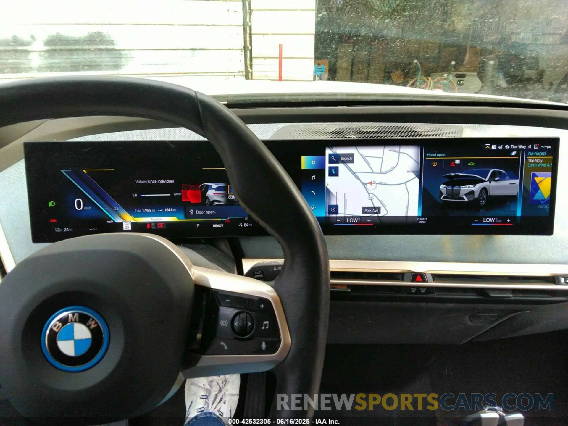 7 fotografías del automóvil dañado WB523CF09NCJ43040 BMW IX 2022