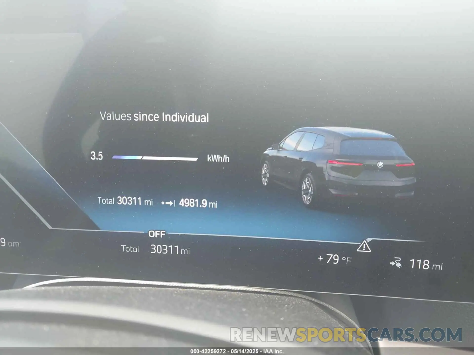 7 fotografías del automóvil dañado WB523CF01PCL99255 BMW IX 2023