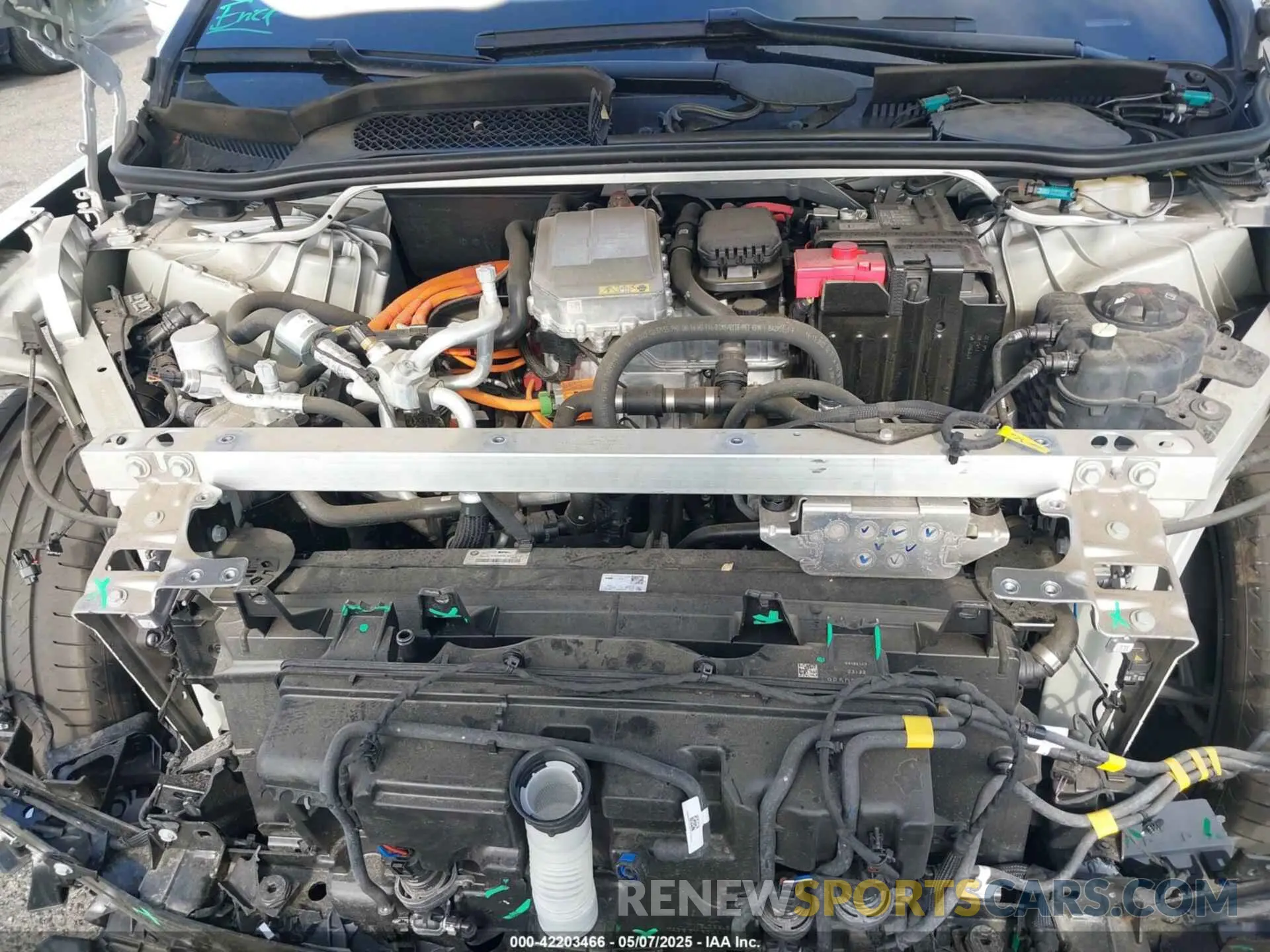 10 fotografías del automóvil dañado WB533CF02PCM67096 BMW IX 2023