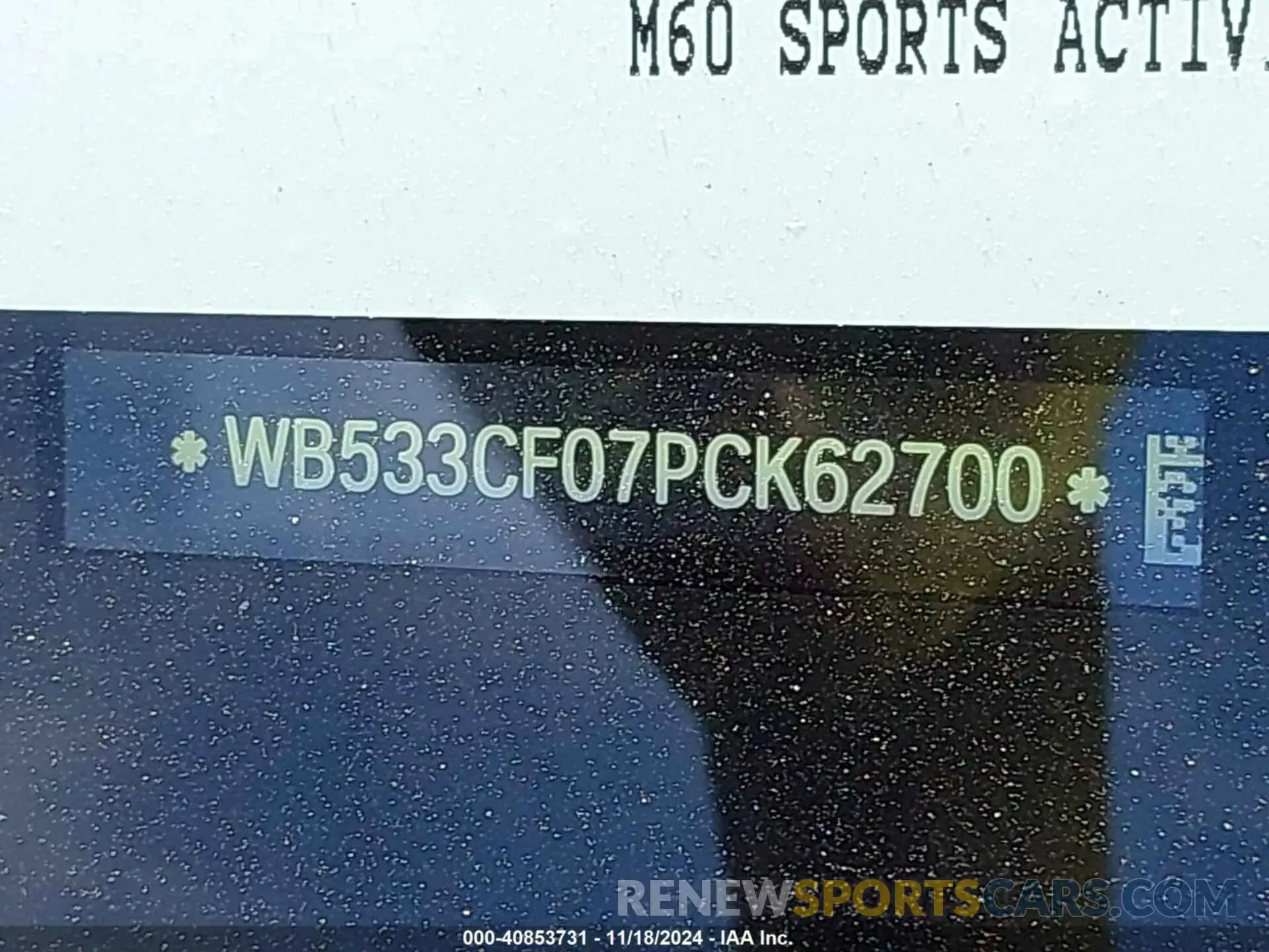 9 fotografías del automóvil dañado WB533CF07PCK62700 BMW IX 2023