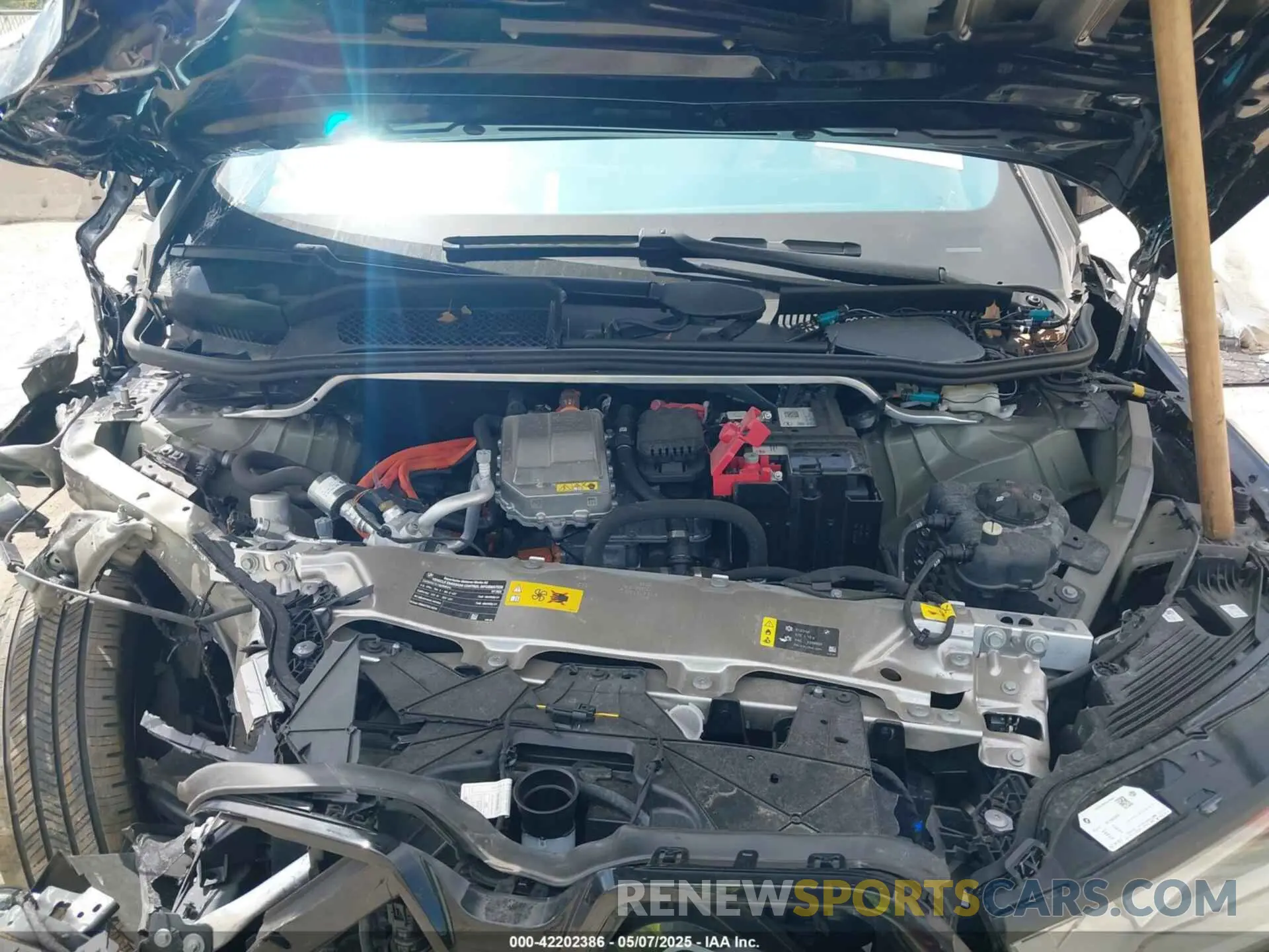 10 fotografías del automóvil dañado WB523CF03RCN75161 BMW IX 2024