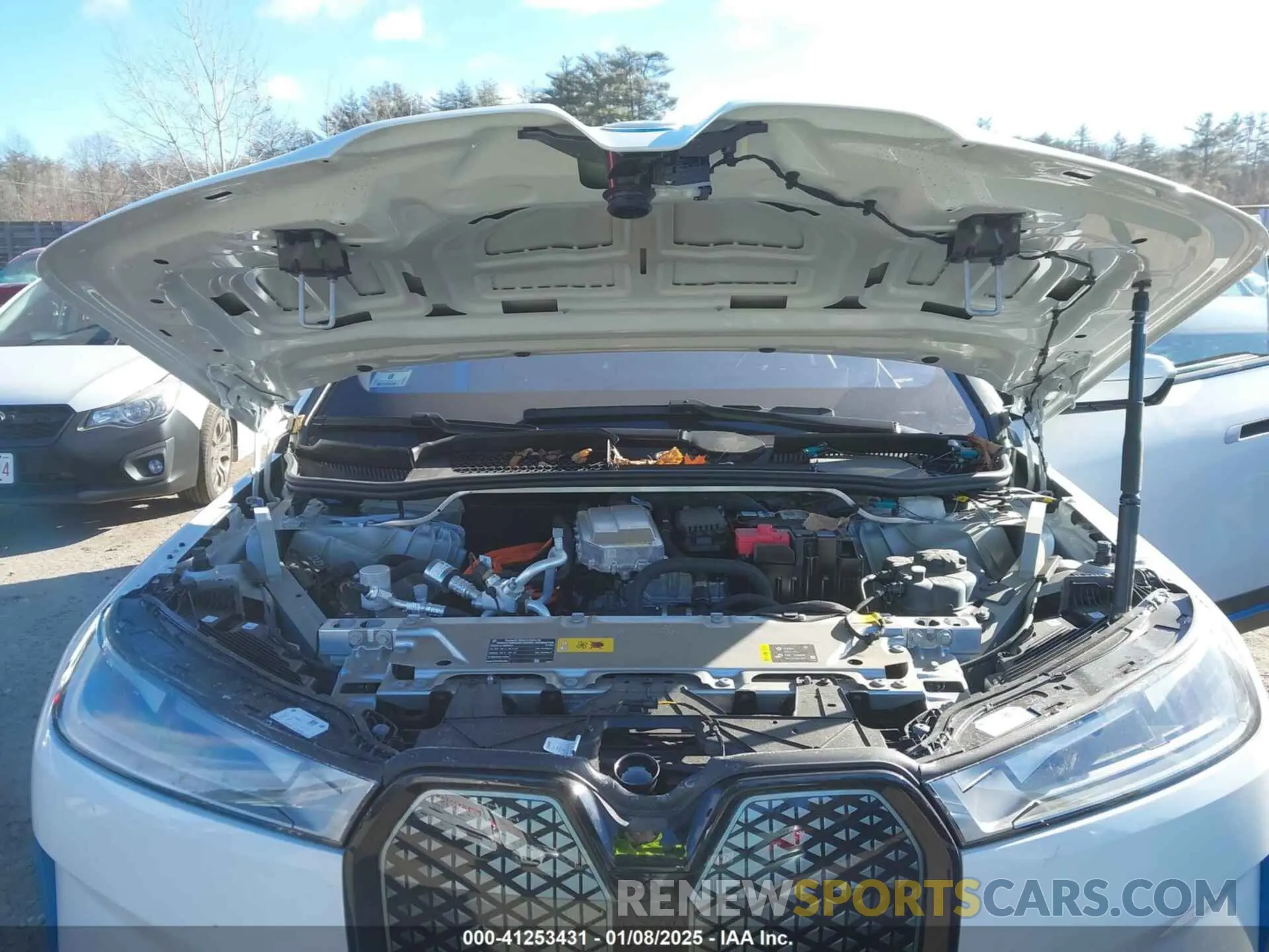 10 fotografías del automóvil dañado WB523CF04RCN65237 BMW IX 2024