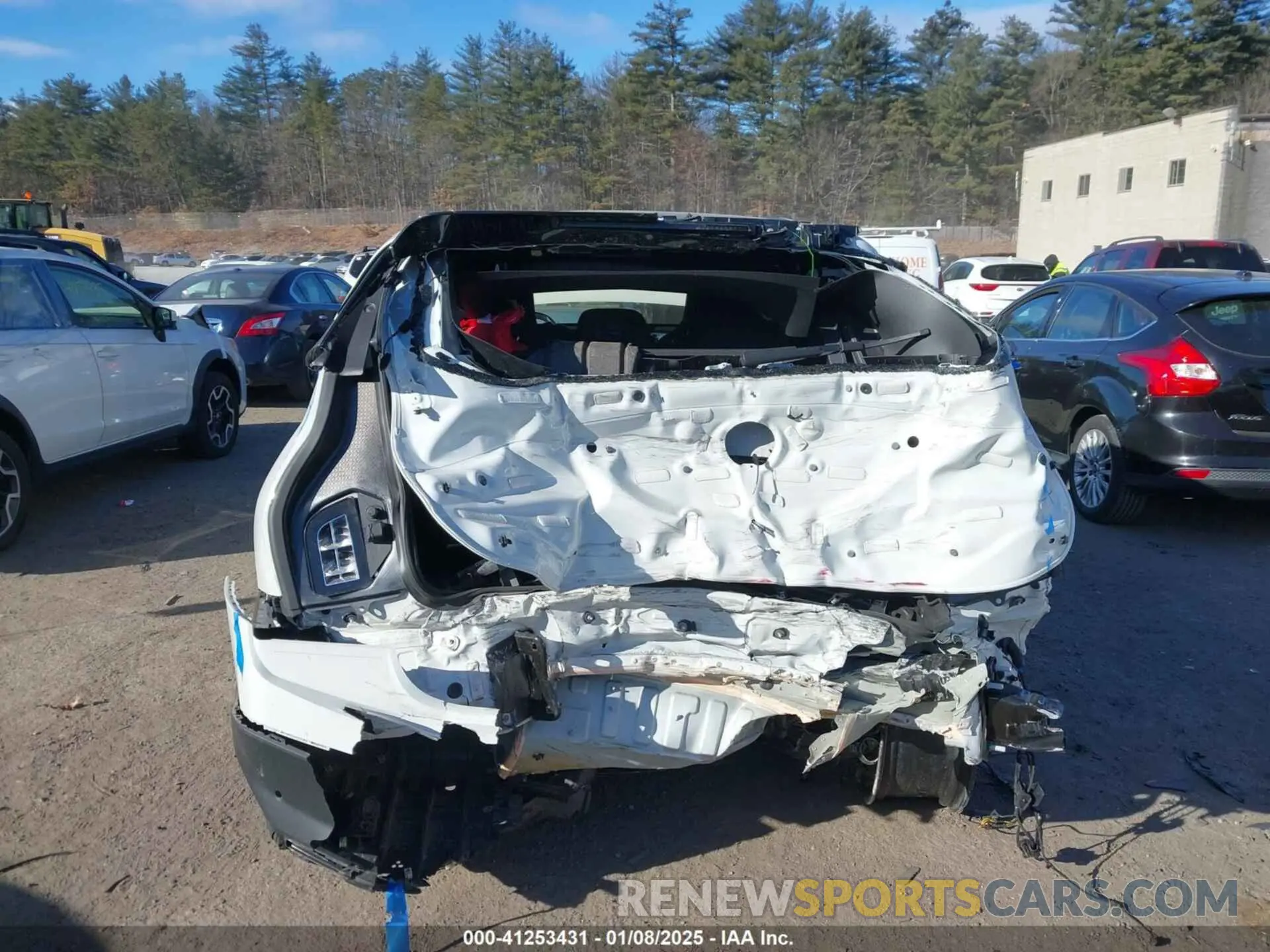 6 fotografías del automóvil dañado WB523CF04RCN65237 BMW IX 2024