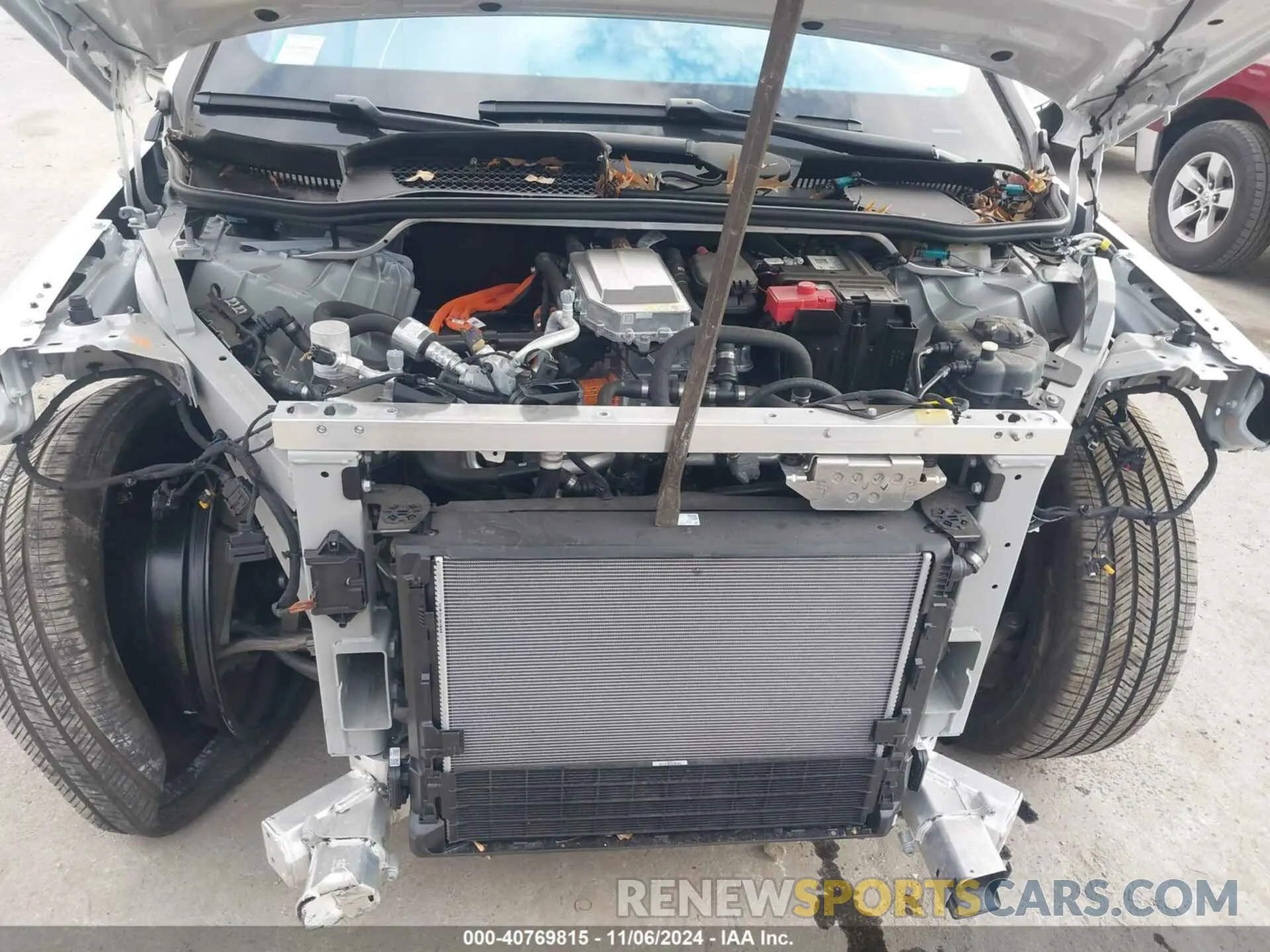 10 fotografías del automóvil dañado WB523CF06RCR10655 BMW IX 2024