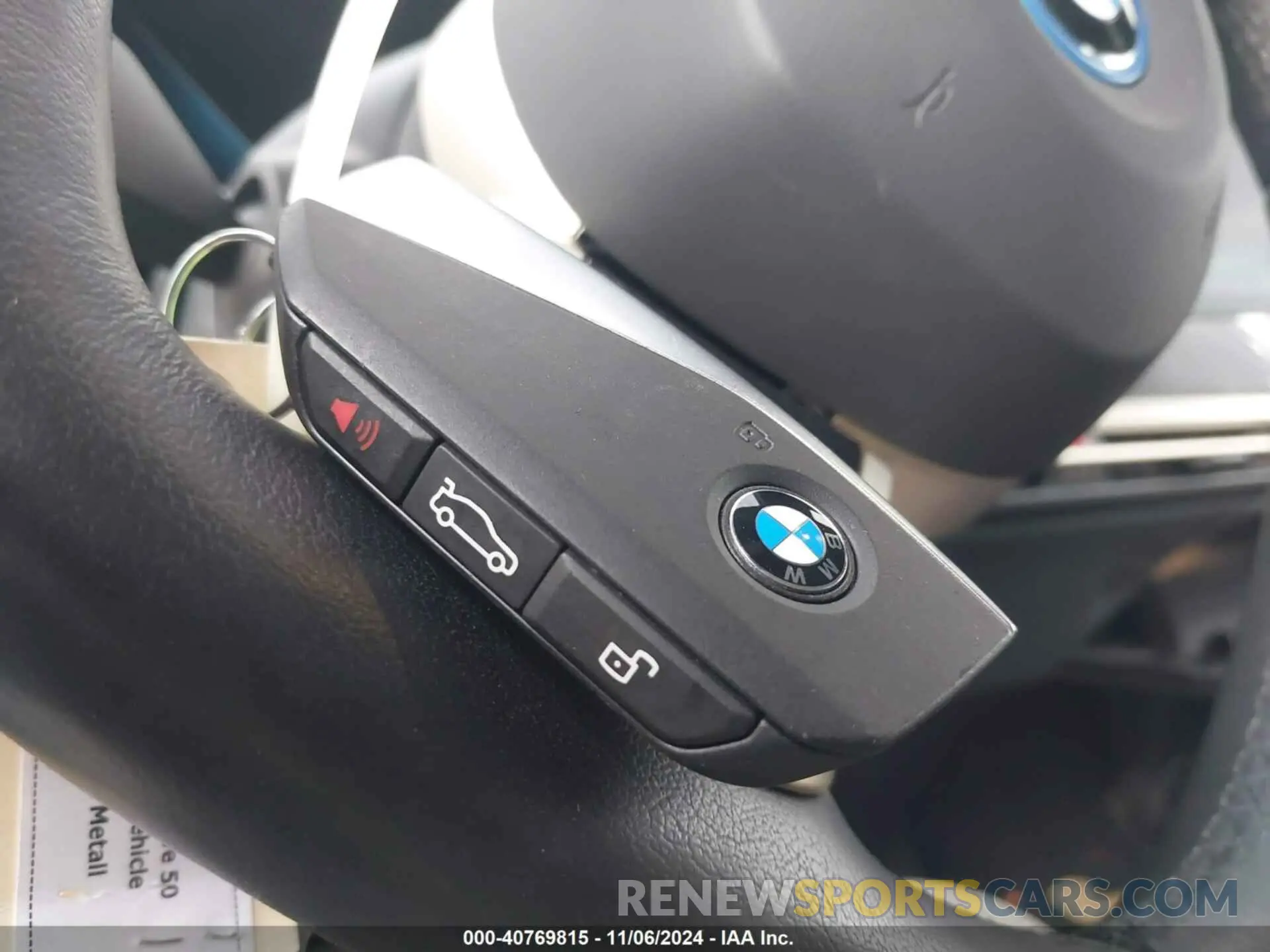 11 fotografías del automóvil dañado WB523CF06RCR10655 BMW IX 2024