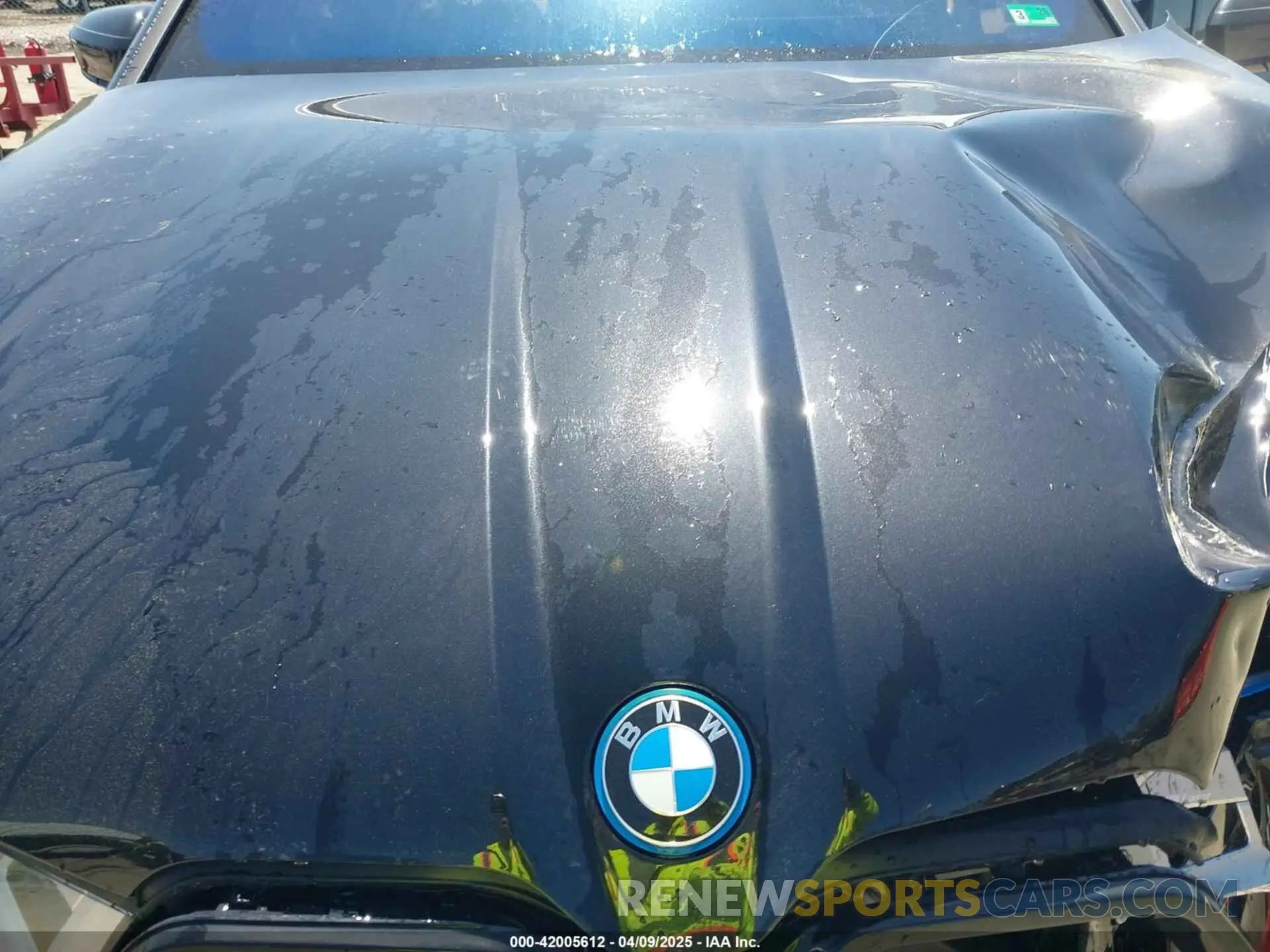 10 fotografías del automóvil dañado WB533CF06RCN40621 BMW IX 2024