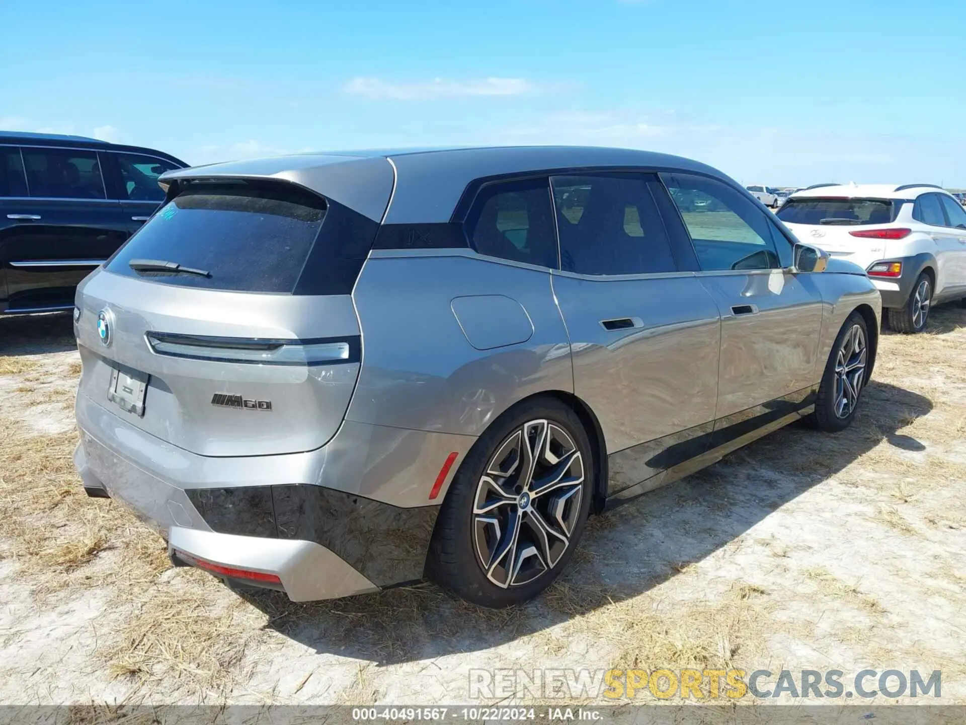 4 fotografías del automóvil dañado WB533CF08RCN81137 BMW IX 2024