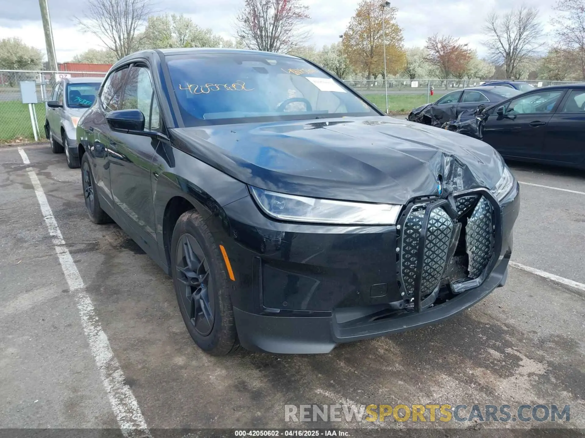 1 fotografías del automóvil dañado WB523CF04SCT13140 BMW IX 2025
