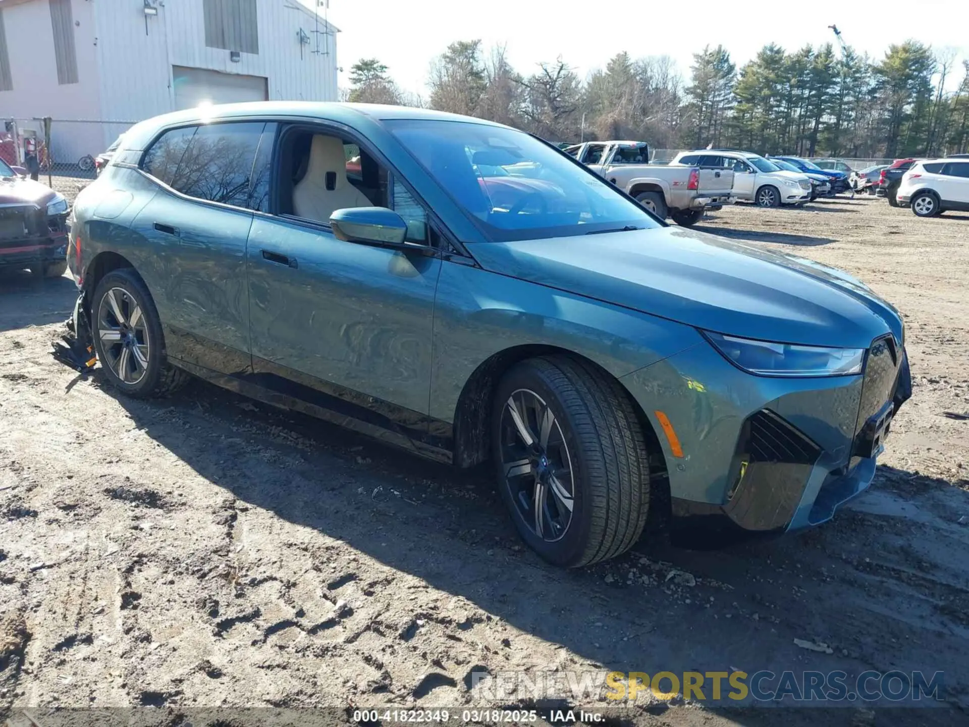 1 fotografías del automóvil dañado WB523CF09SCS94052 BMW IX 2025