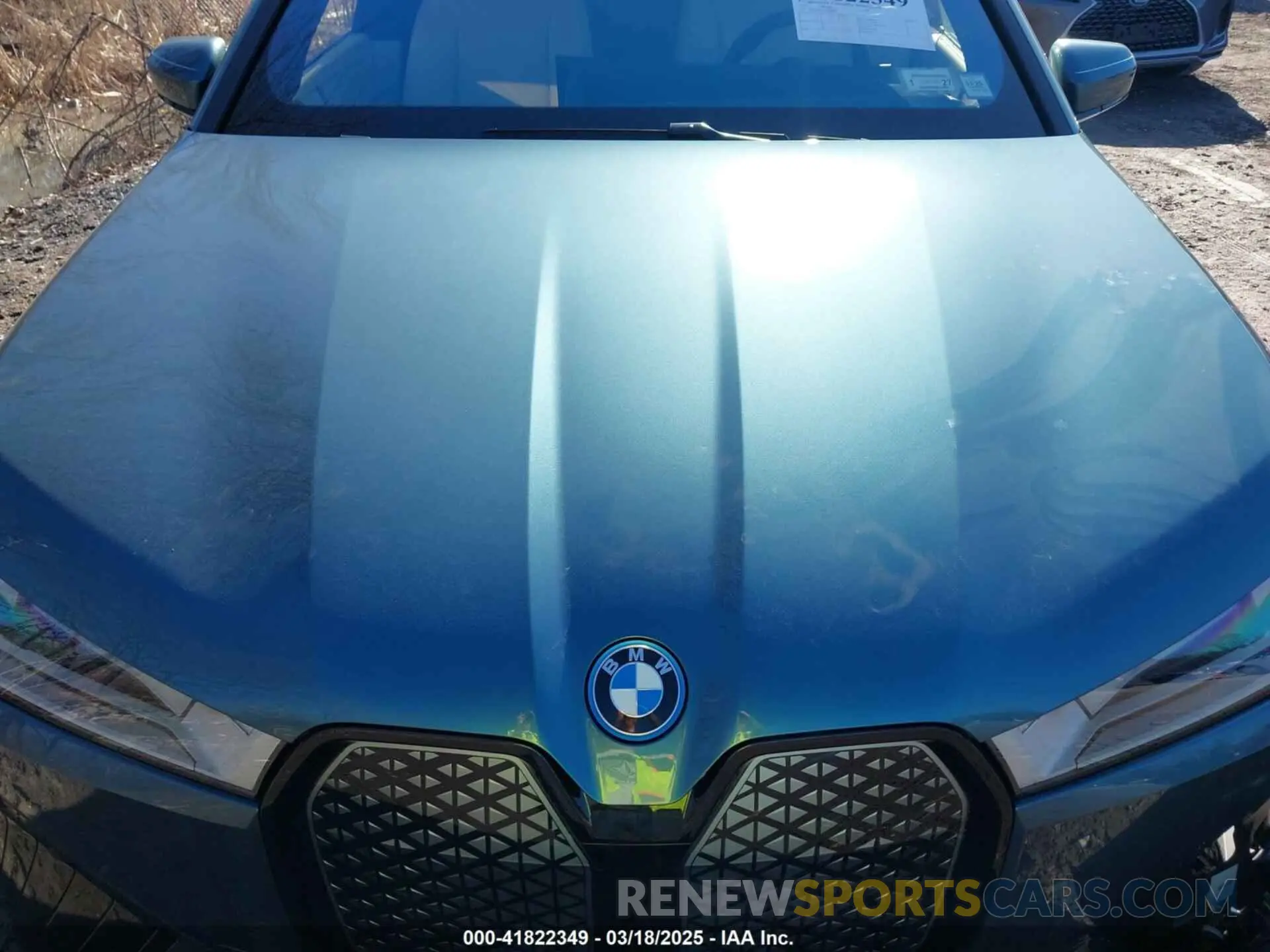10 fotografías del automóvil dañado WB523CF09SCS94052 BMW IX 2025