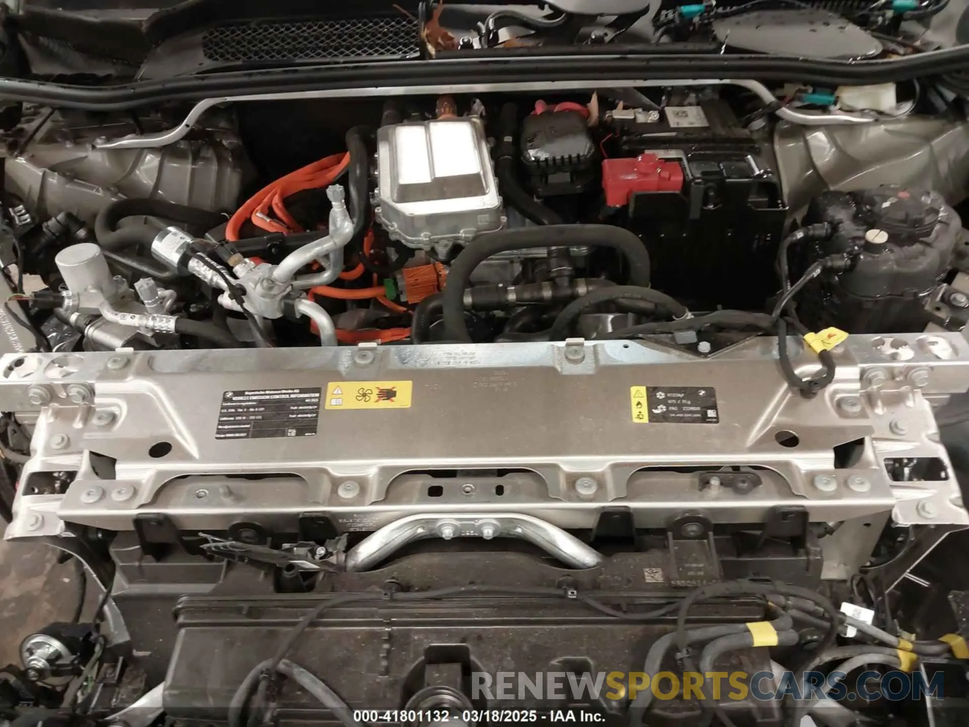 10 fotografías del automóvil dañado WB533CF02SCS73399 BMW IX 2025