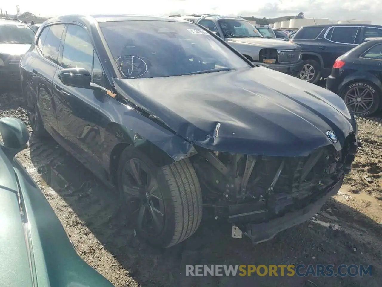 4 fotografías del automóvil dañado WB523CF00NCK62949 BMW IX XDRIVE5 2022
