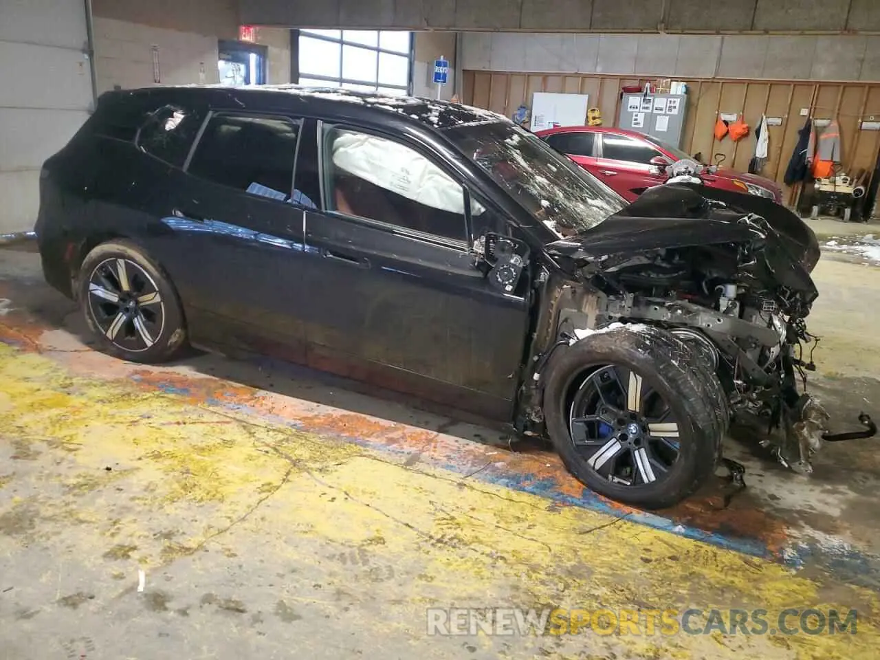 4 fotografías del automóvil dañado WB523CF05NCJ77119 BMW IX XDRIVE5 2022