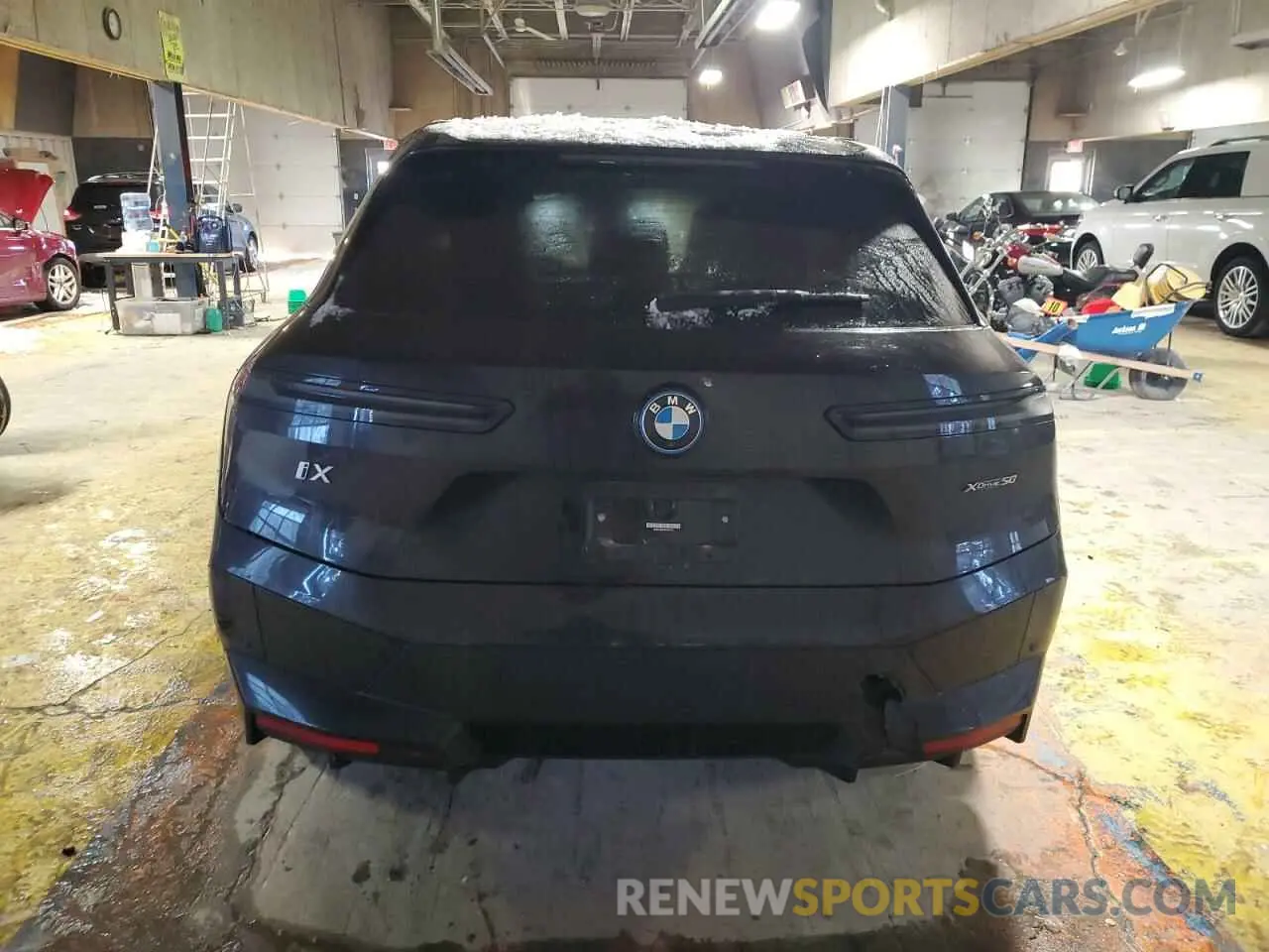 6 fotografías del automóvil dañado WB523CF05NCJ77119 BMW IX XDRIVE5 2022