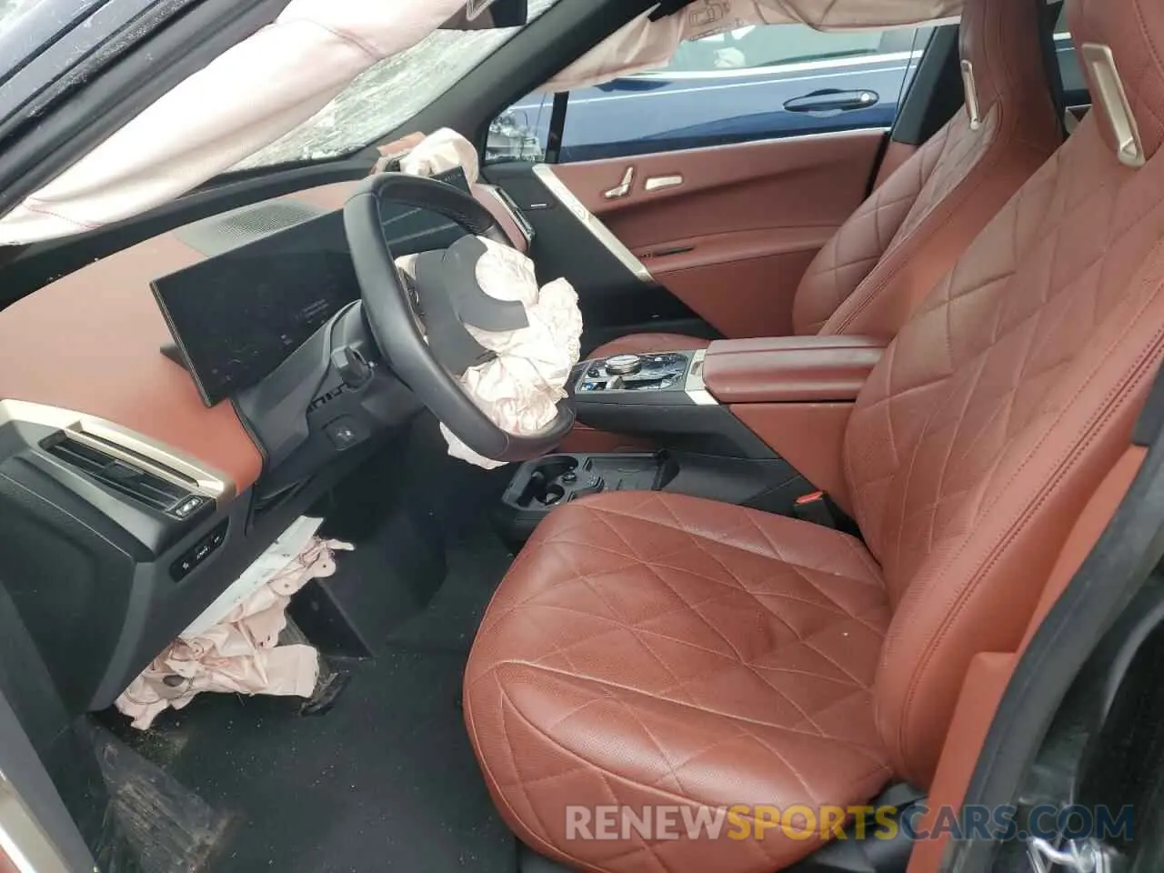 7 fotografías del automóvil dañado WB523CF05NCJ77119 BMW IX XDRIVE5 2022
