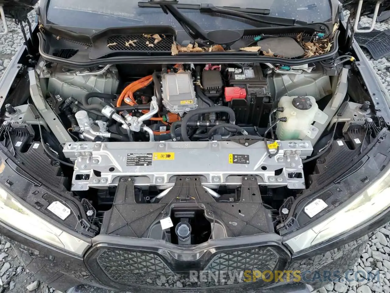 12 fotografías del automóvil dañado WB523CF05NCK62929 BMW IX XDRIVE5 2022
