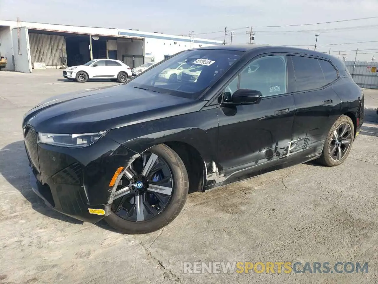 1 fotografías del automóvil dañado WB523CF06NCK55293 BMW IX XDRIVE5 2022