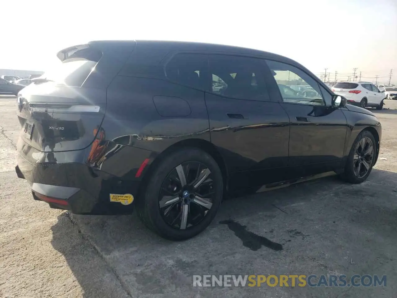 3 fotografías del automóvil dañado WB523CF06NCK55293 BMW IX XDRIVE5 2022