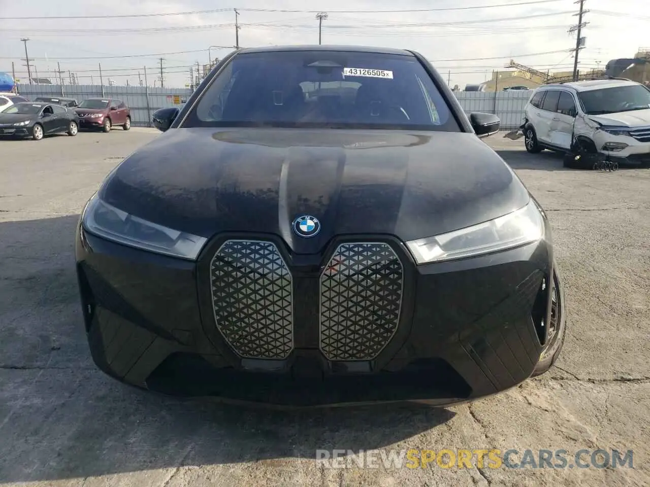5 fotografías del automóvil dañado WB523CF06NCK55293 BMW IX XDRIVE5 2022