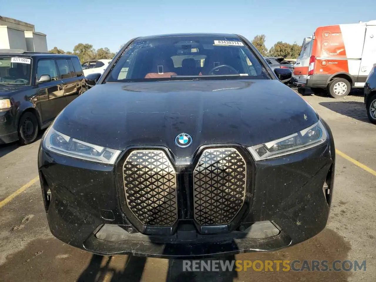 5 fotografías del automóvil dañado WB523CF07NCK45940 BMW IX XDRIVE5 2022