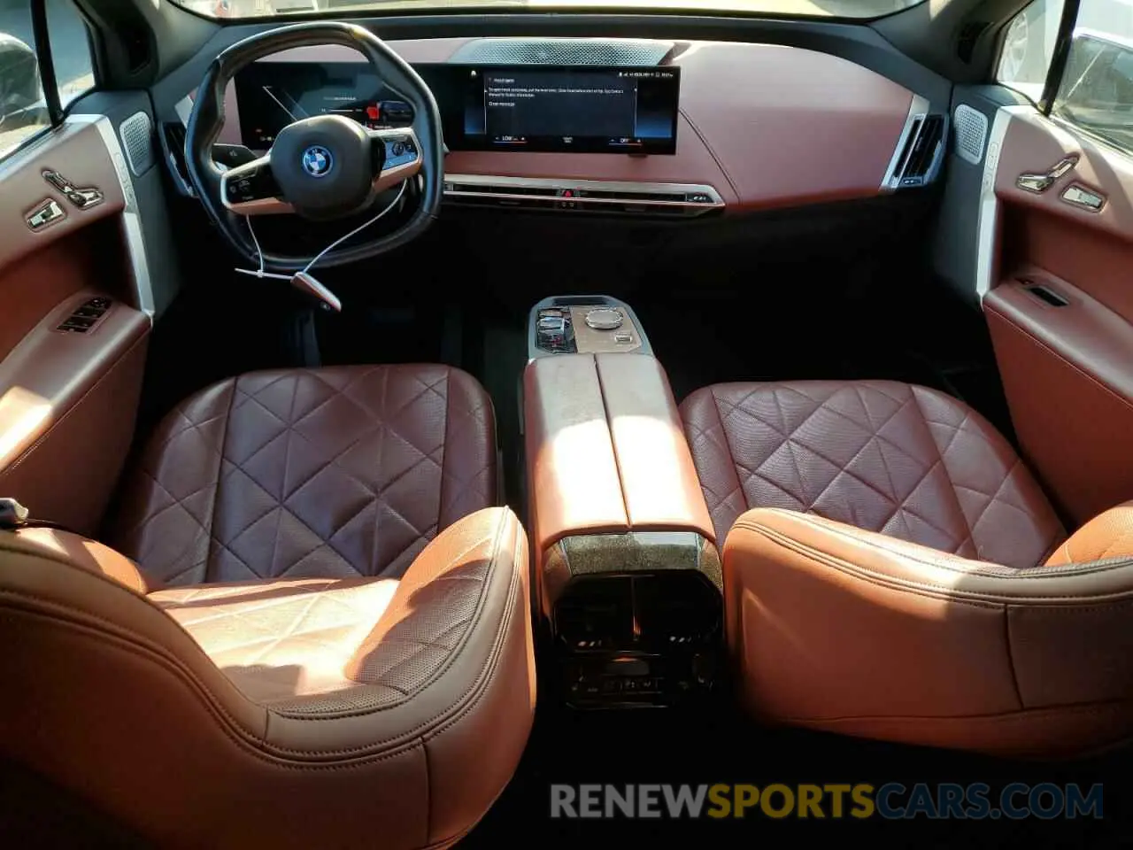8 fotografías del automóvil dañado WB523CF07NCK45940 BMW IX XDRIVE5 2022