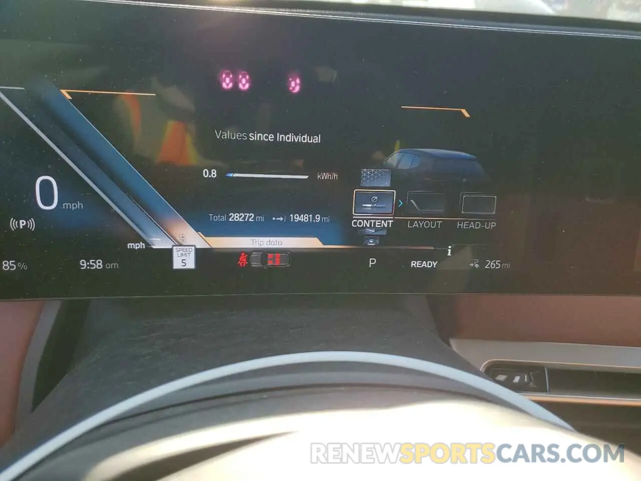 9 fotografías del automóvil dañado WB523CF07NCK45940 BMW IX XDRIVE5 2022
