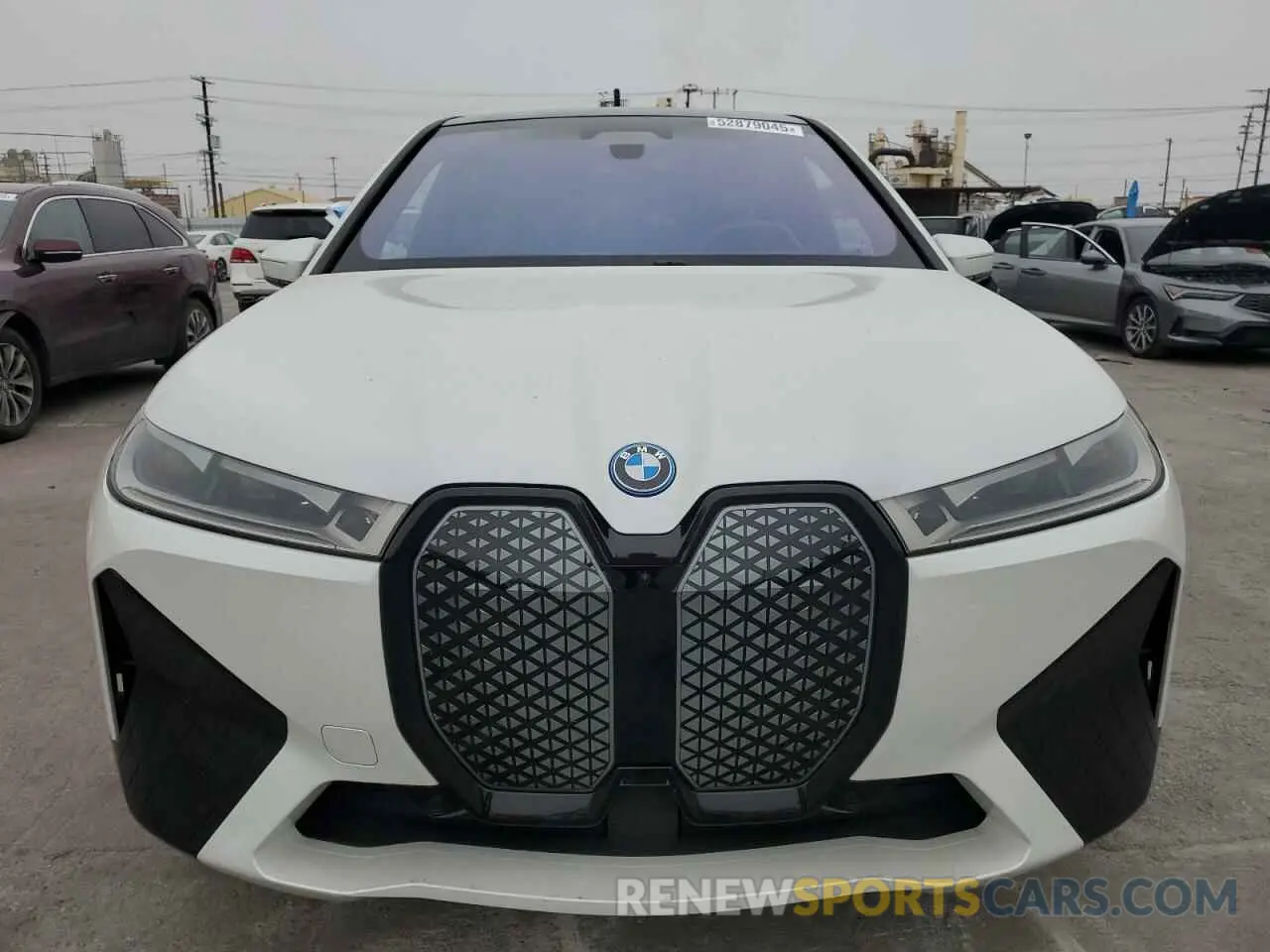 5 fotografías del automóvil dañado WB523CF08NCJ43045 BMW IX XDRIVE5 2022