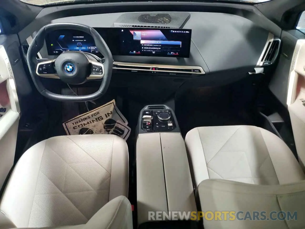 8 fotografías del automóvil dañado WB523CF08NCK62892 BMW IX XDRIVE5 2022