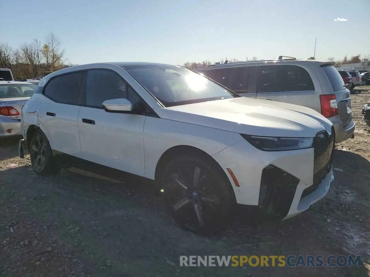4 fotografías del automóvil dañado WB523CF02RCR04173 BMW IX XDRIVE5 2024