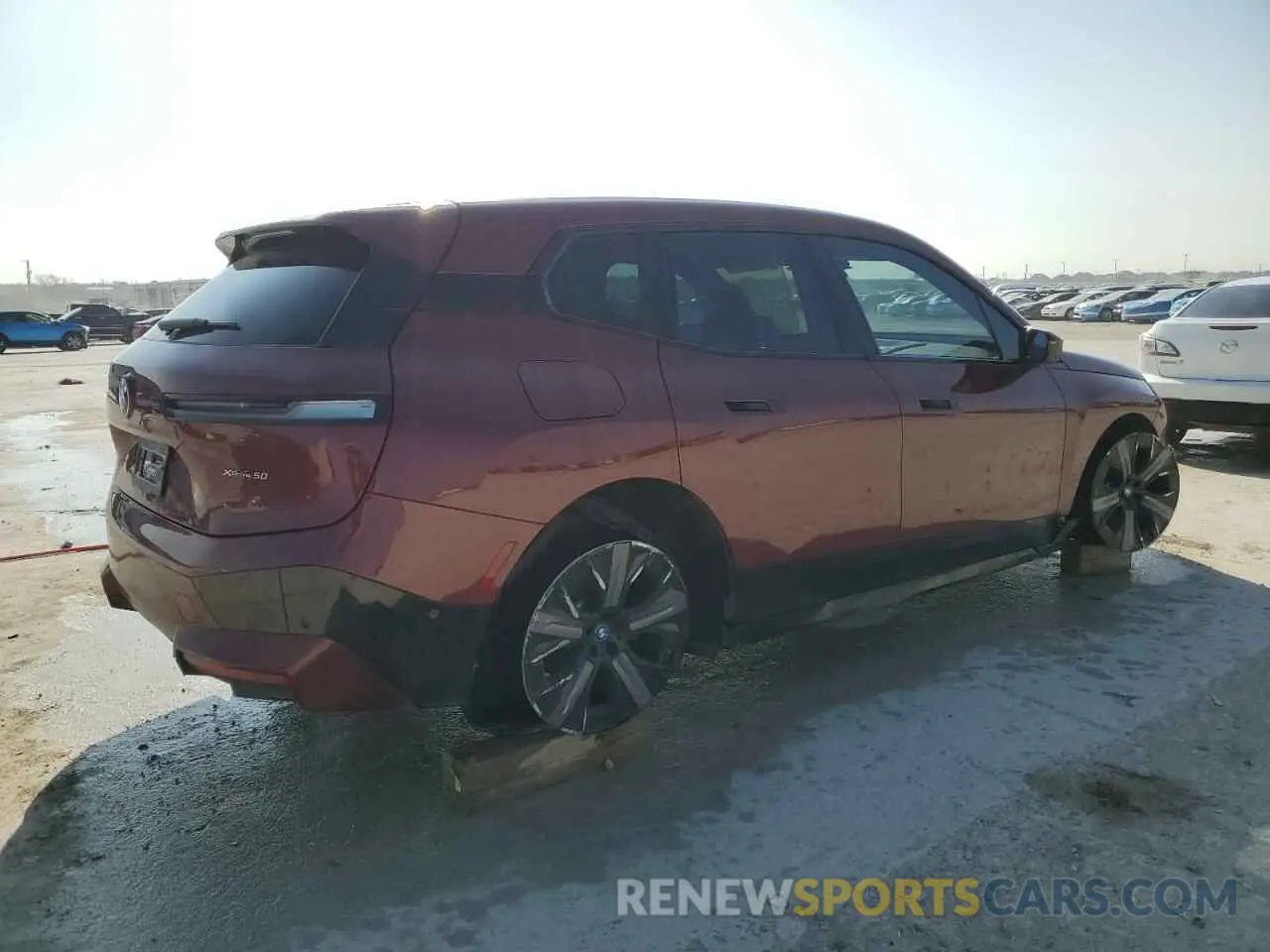 3 fotografías del automóvil dañado WB523CF06RCN03726 BMW IX XDRIVE5 2024