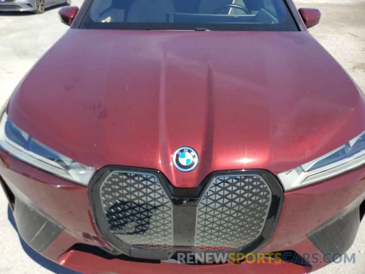 12 fotografías del automóvil dañado WB523CF07RCP25403 BMW IX XDRIVE5 2024