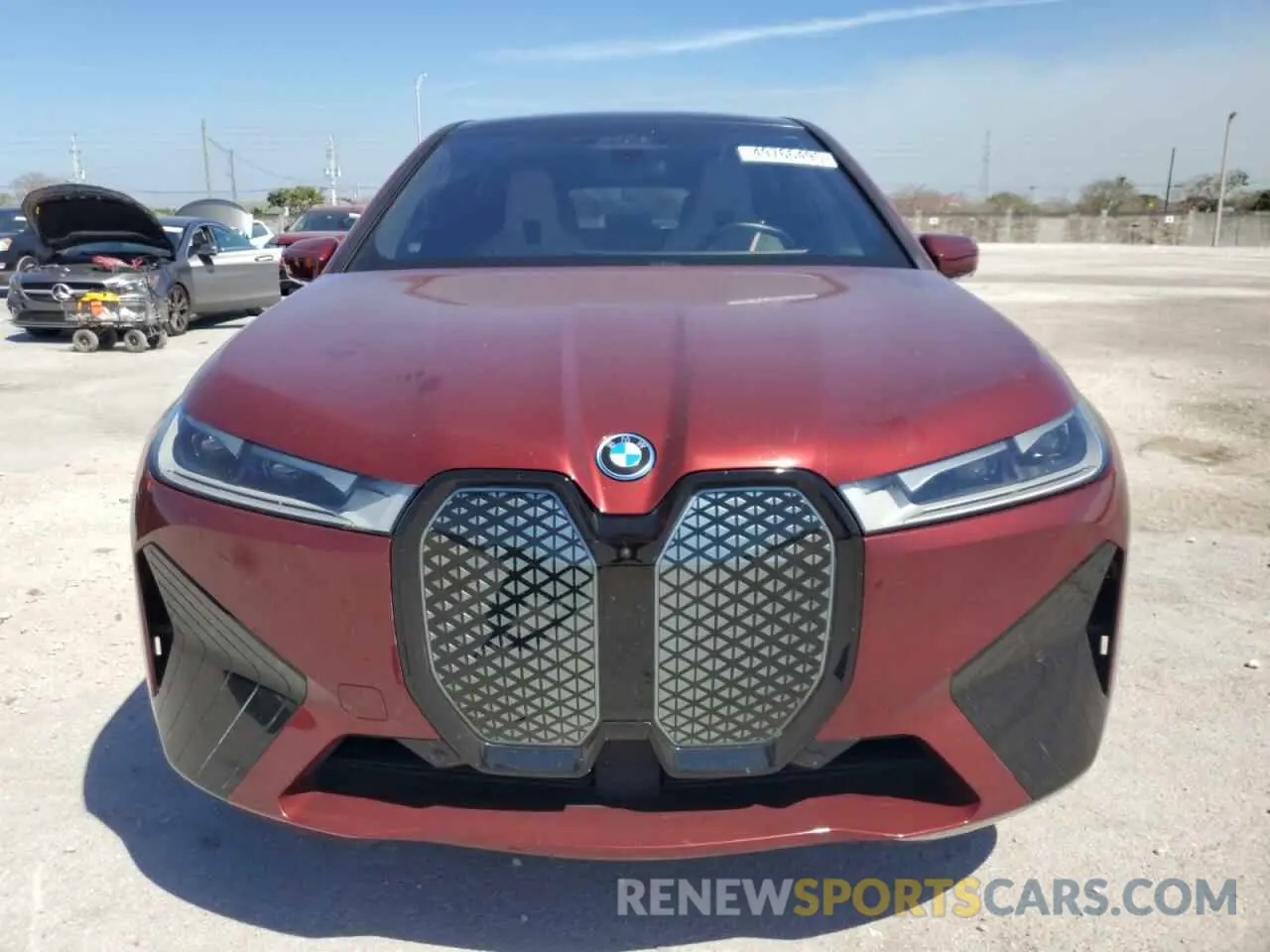 5 fotografías del automóvil dañado WB523CF07RCP25403 BMW IX XDRIVE5 2024