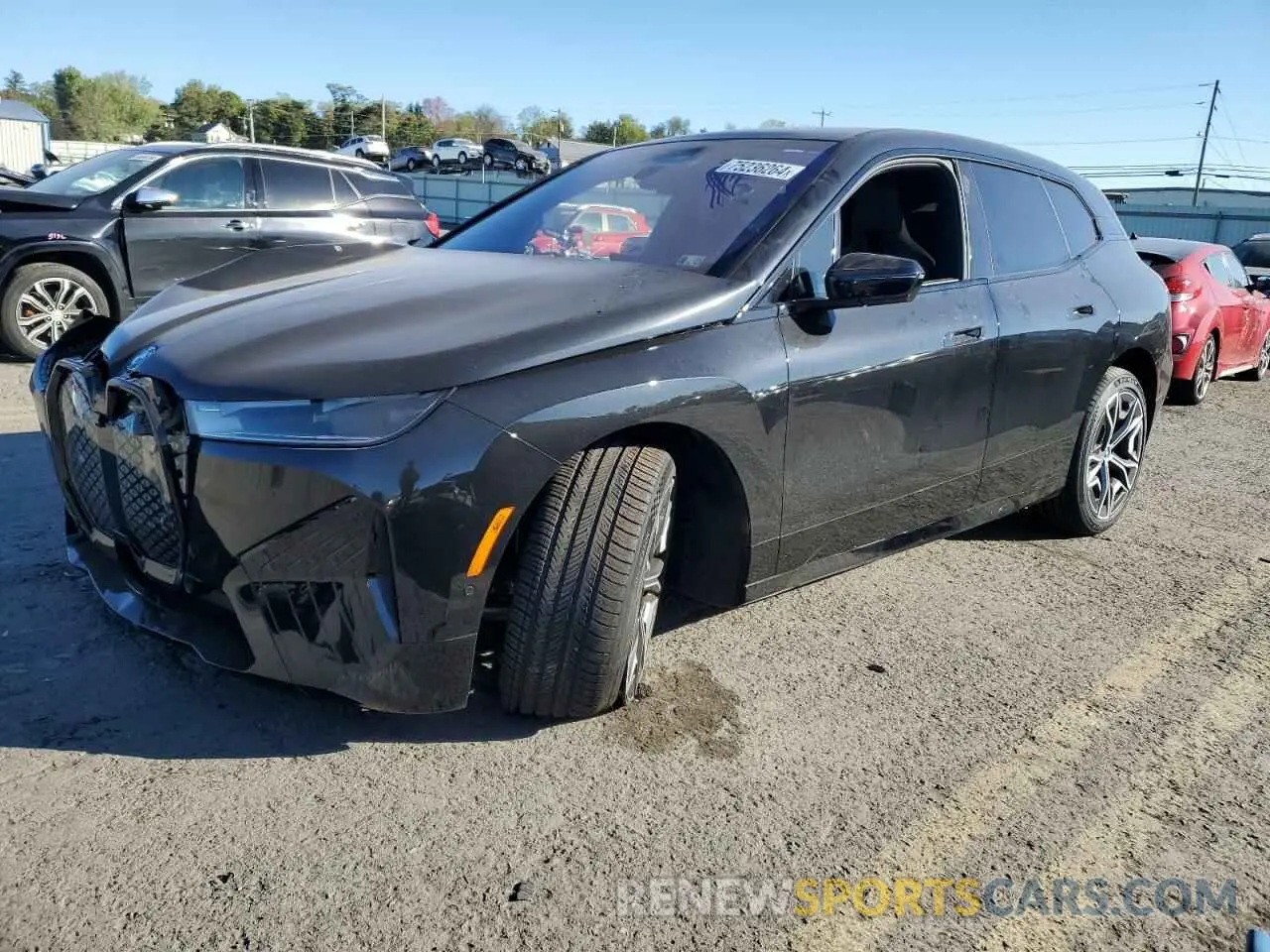 1 fotografías del automóvil dañado WB523CF08RCN93106 BMW IX XDRIVE5 2024
