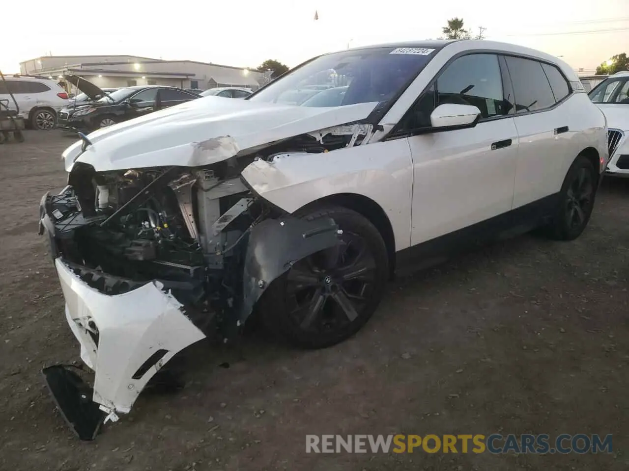 1 fotografías del automóvil dañado WB523CF08RCP20999 BMW IX XDRIVE5 2024