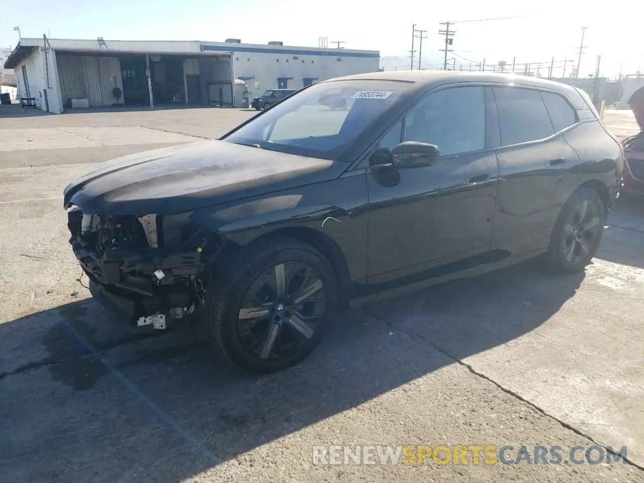 1 fotografías del automóvil dañado WB523CF0XRCR82457 BMW IX XDRIVE5 2024