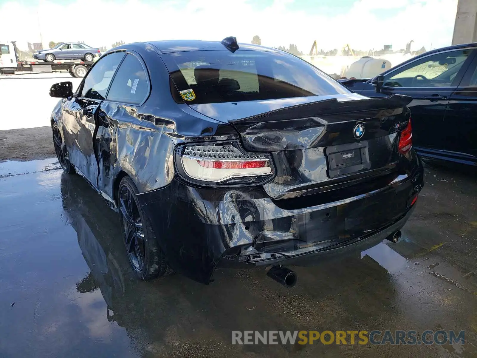 3 fotografías del automóvil dañado WBA2J5C59KVC07700 BMW M2 2019