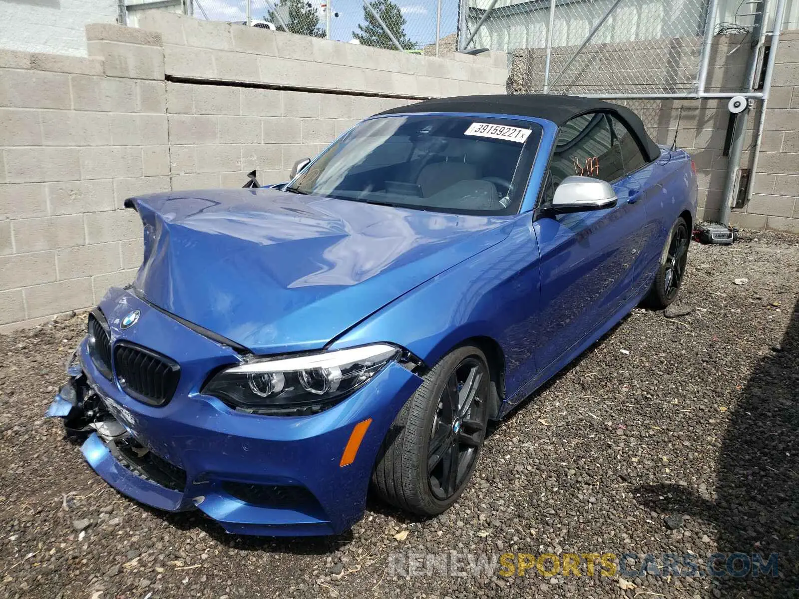 2 fotografías del automóvil dañado WBA2N3C59KVE46317 BMW M2 2019