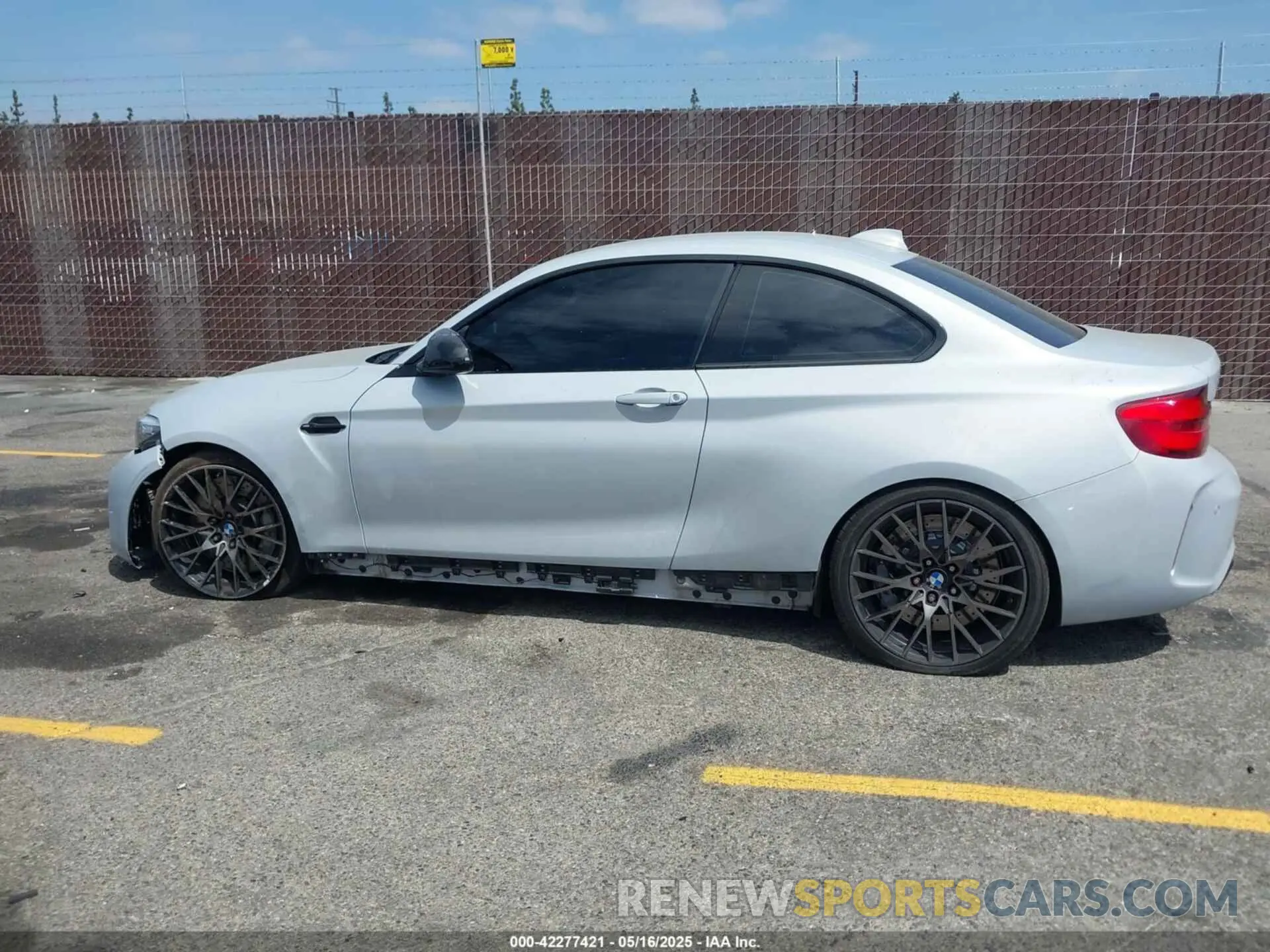 14 fotografías del automóvil dañado WBS2U7C50K7D06845 BMW M2 2019