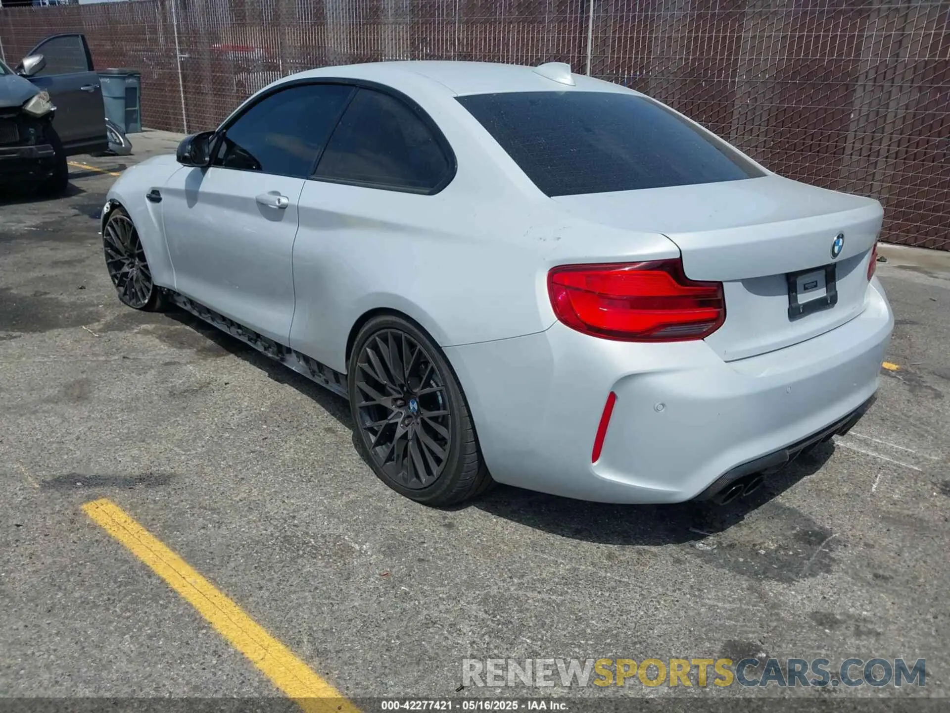 3 fotografías del automóvil dañado WBS2U7C50K7D06845 BMW M2 2019