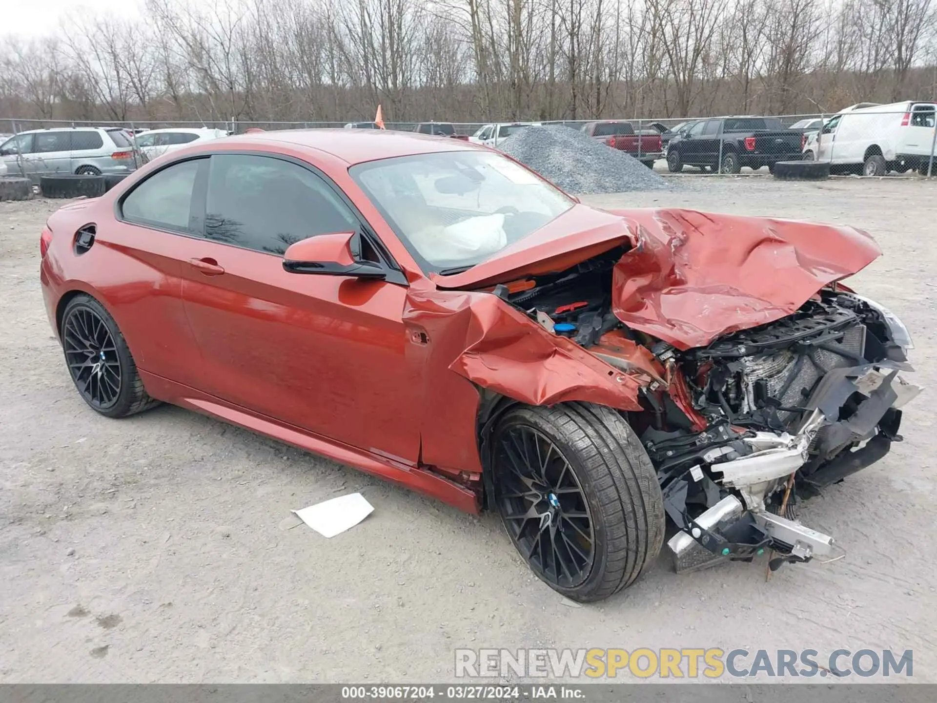 1 fotografías del automóvil dañado WBS2U7C53KVB09308 BMW M2 2019