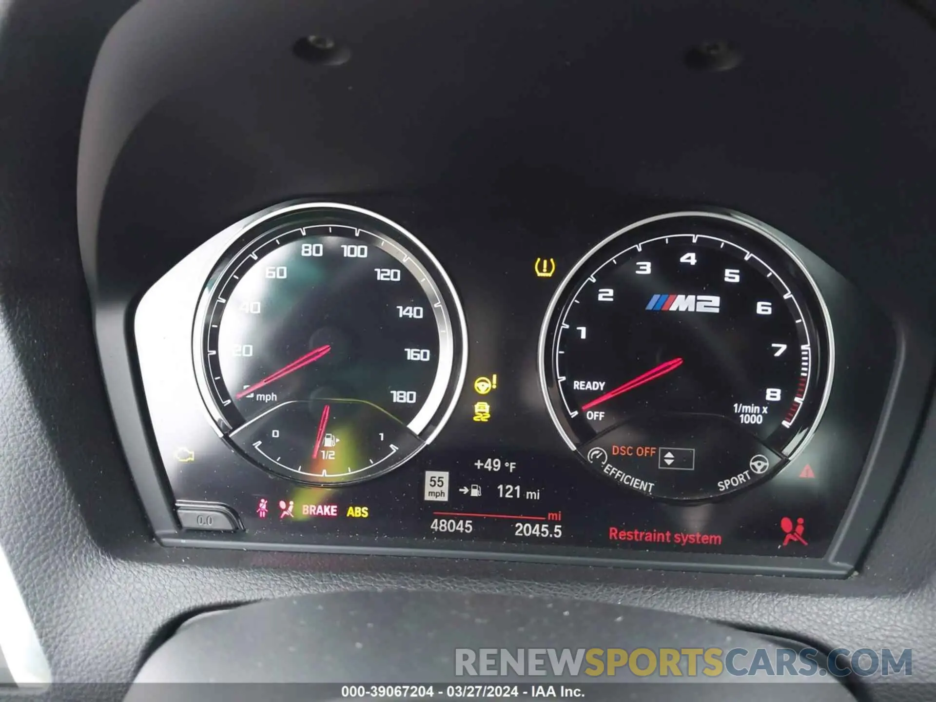 7 fotografías del automóvil dañado WBS2U7C53KVB09308 BMW M2 2019