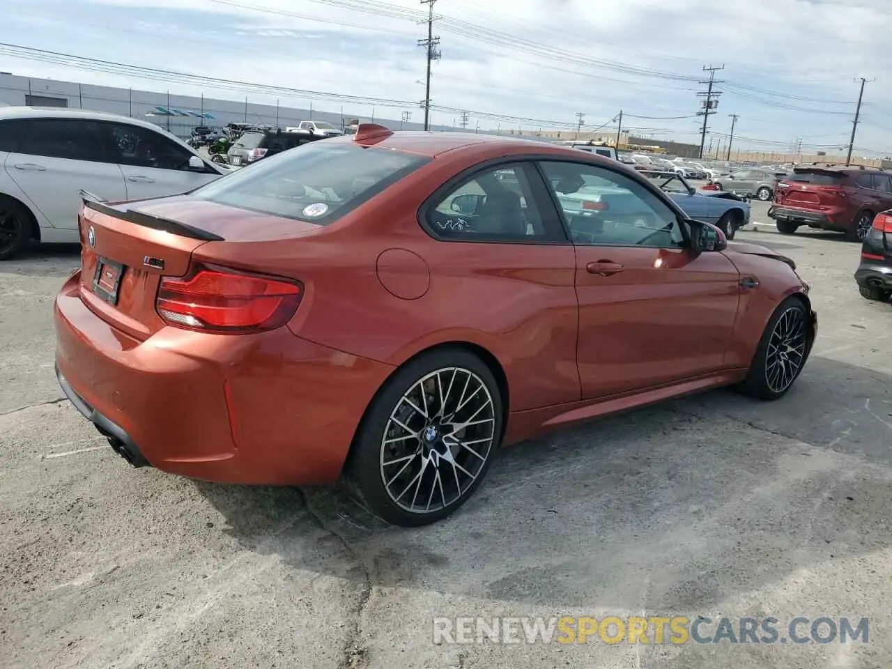 3 fotografías del automóvil dañado WBS2U7C55KVJ07833 BMW M2 2019