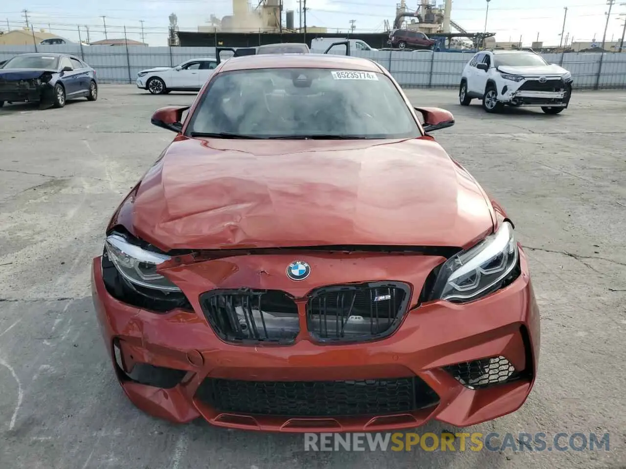 5 fotografías del automóvil dañado WBS2U7C55KVJ07833 BMW M2 2019
