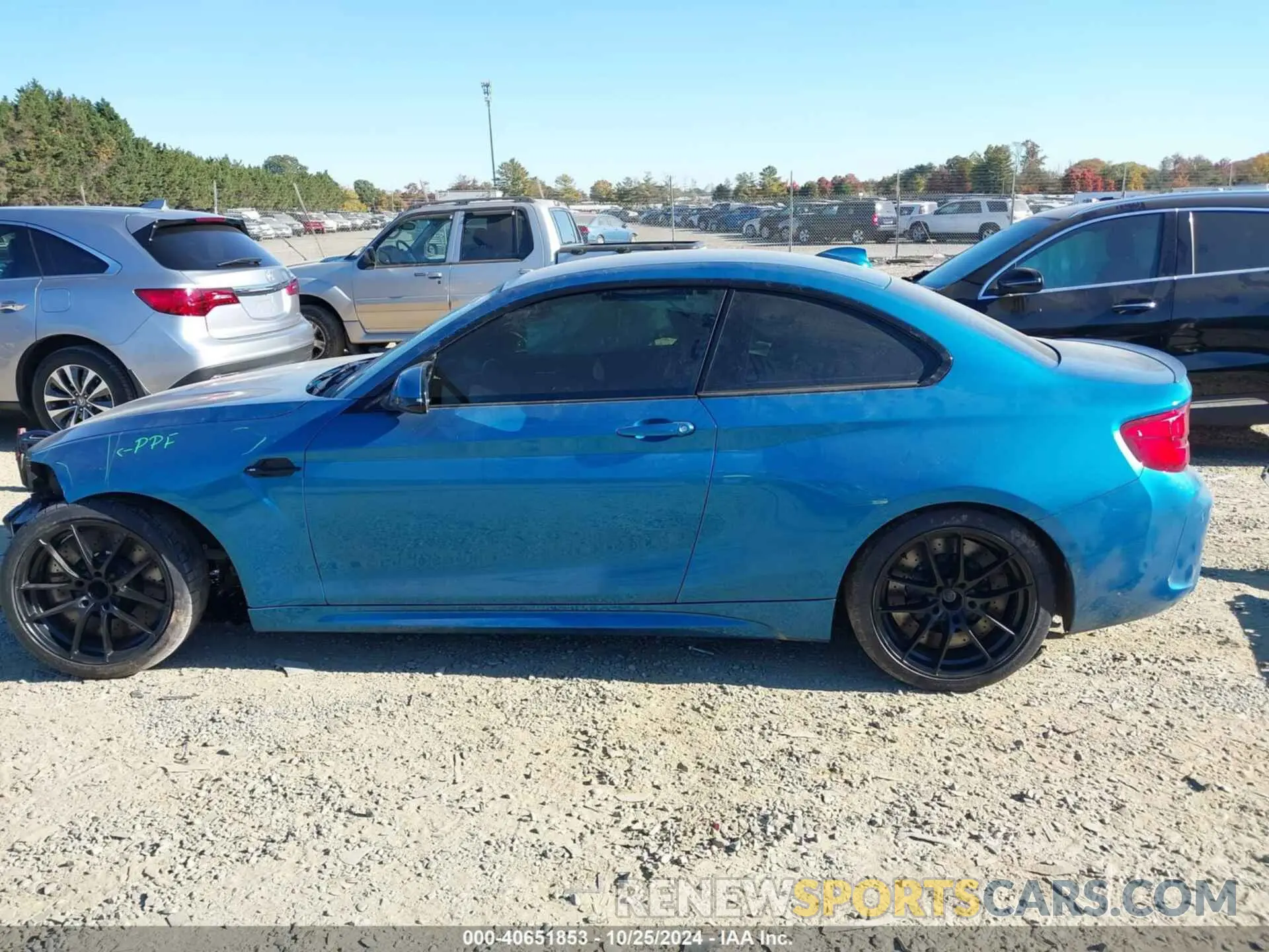 15 fotografías del automóvil dañado WBS2U7C5XK7D06755 BMW M2 2019