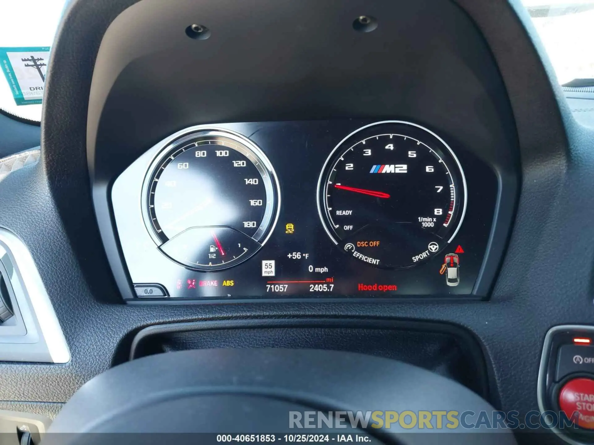 7 fotografías del automóvil dañado WBS2U7C5XK7D06755 BMW M2 2019